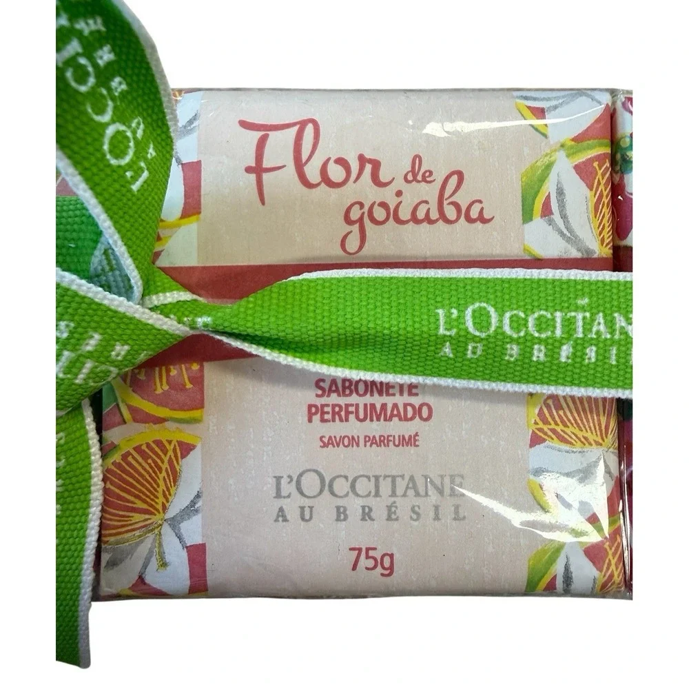 L'OCCITANE AU BRESIL Perfumed Soap Carambola Goaiba Acerola 75g Each New in Pkg